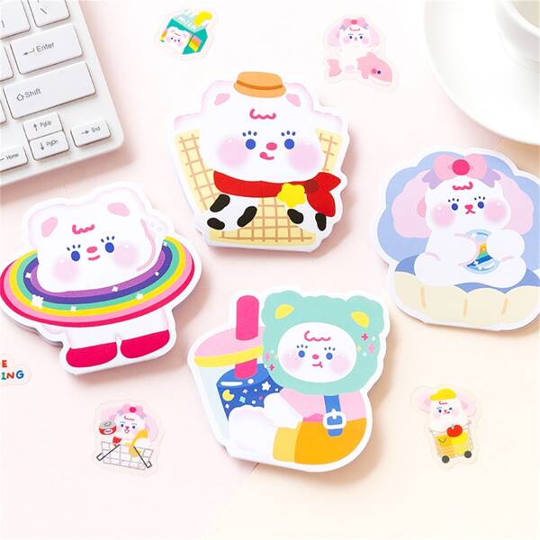 

100pcs Cartoon Graphic Random Sticker, Multicolor