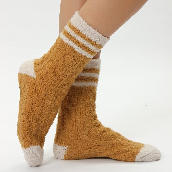 

Striped Pattern Socks, Multicolor