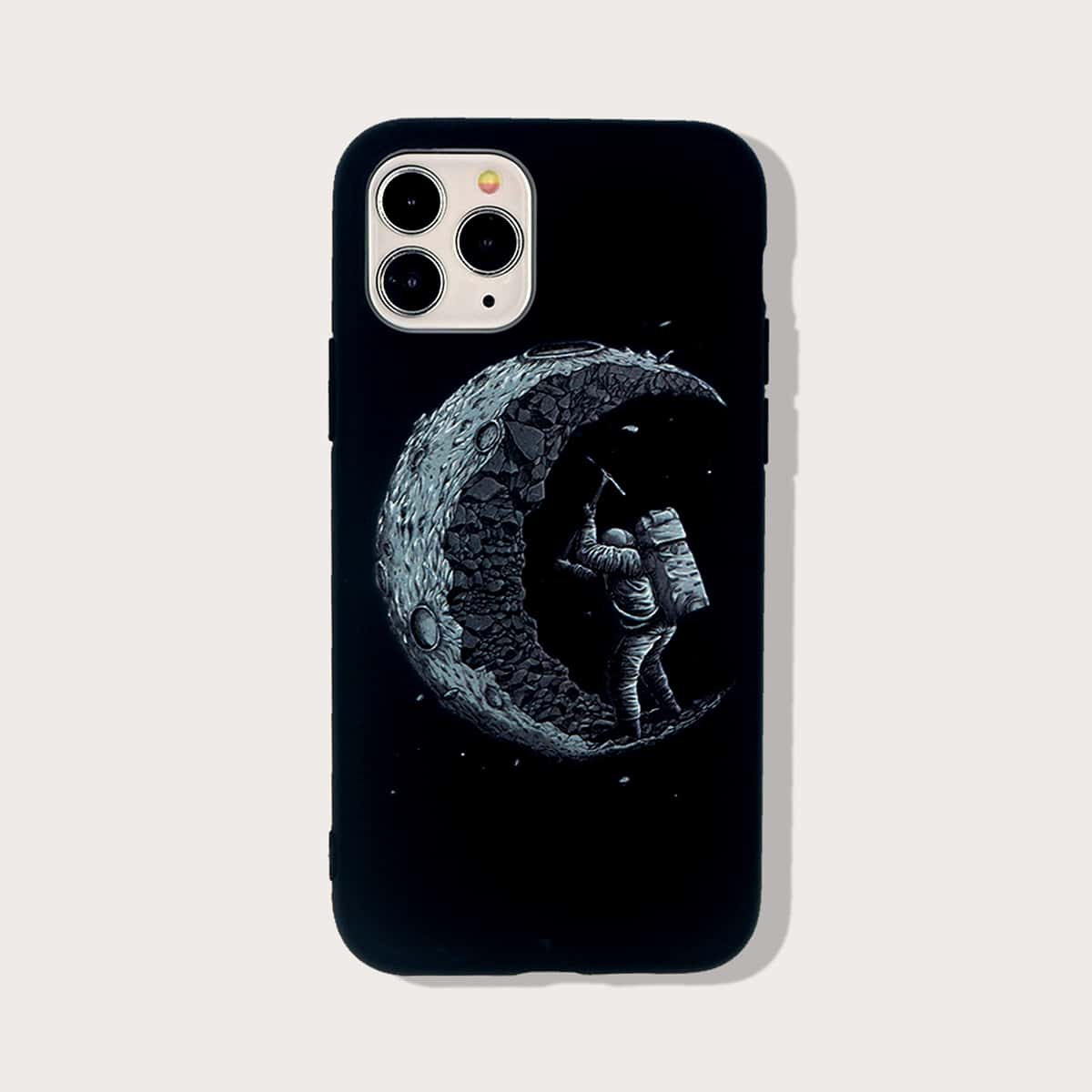 

Astronaut Print iPhone Case, Multicolor