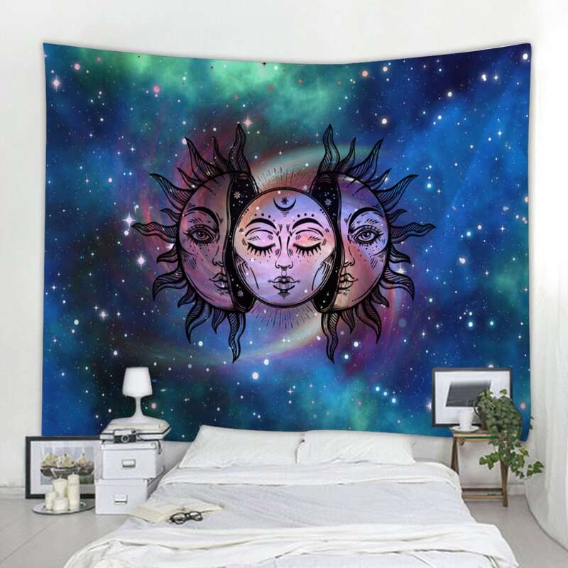 

Galaxy Graphic Tapestry, Multicolor