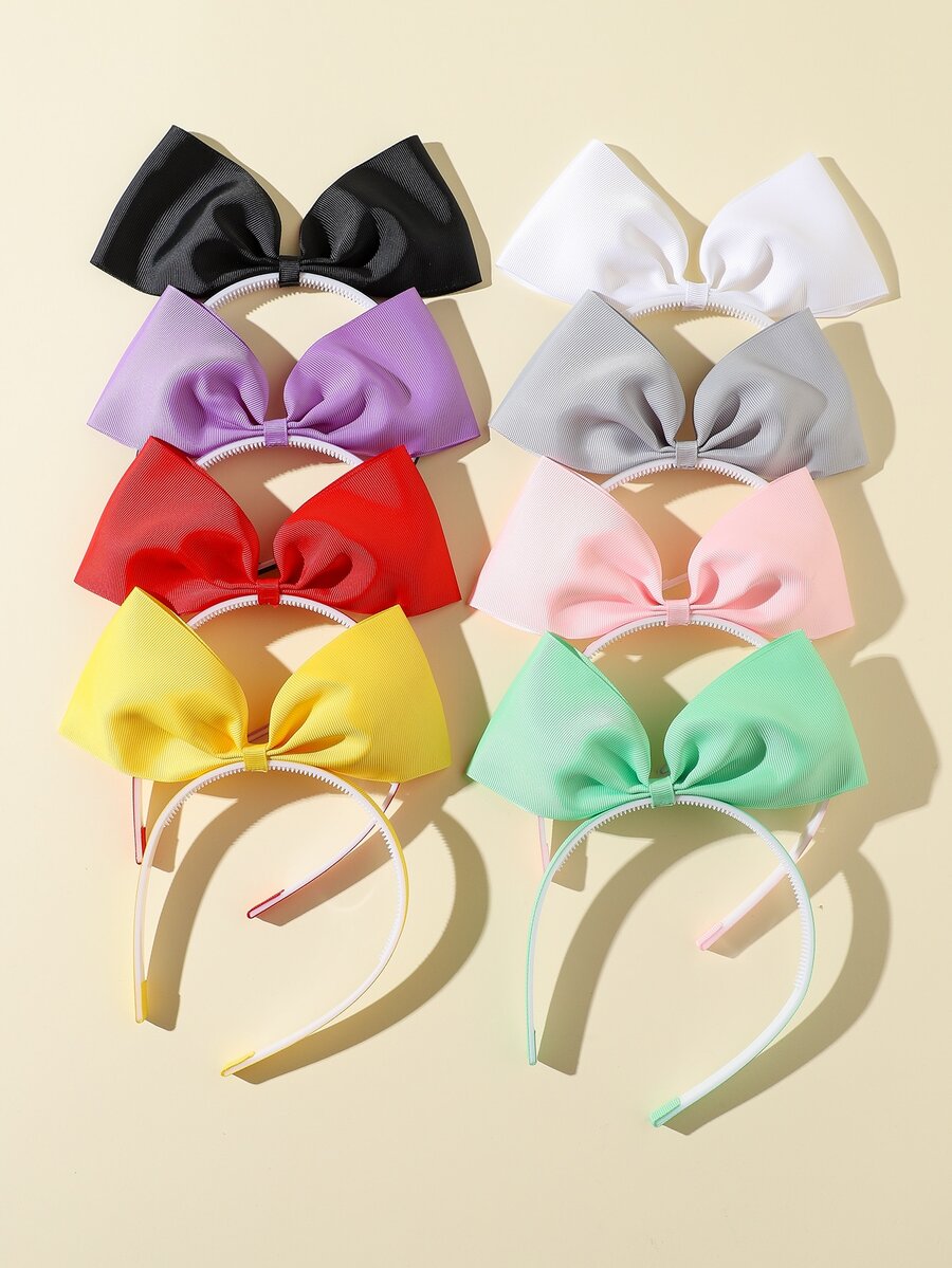 8 cái Bé Gái Tập Đi Vòng Cung Tóc - Nhiều màu - Xem 1