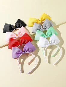 8 cái Bé Gái Tập Đi Vòng Cung Tóc - Nhiều màu - Xem 2