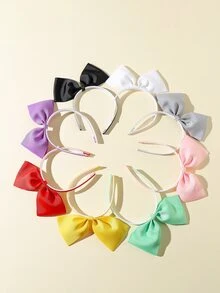 8 cái Bé Gái Tập Đi Vòng Cung Tóc - Nhiều màu - Xem 3