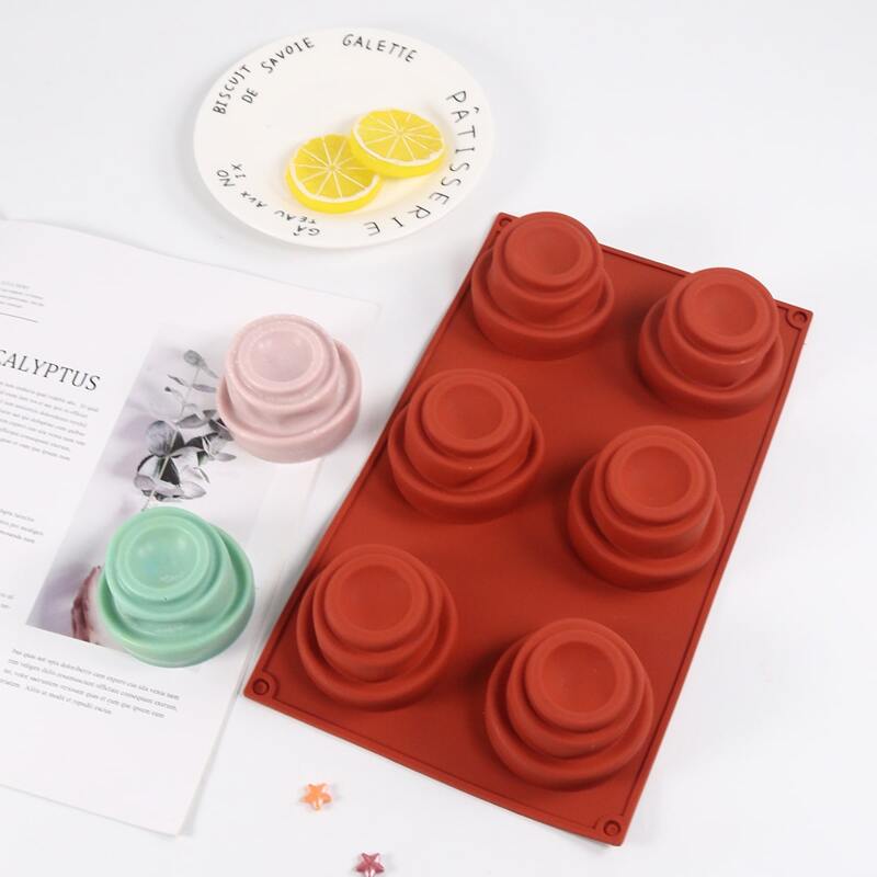 

1pc Silicone Baking Mold, Burnt orange