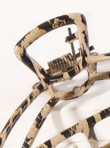 豹紋圖案髮爪 - 彩色 - 查看 3