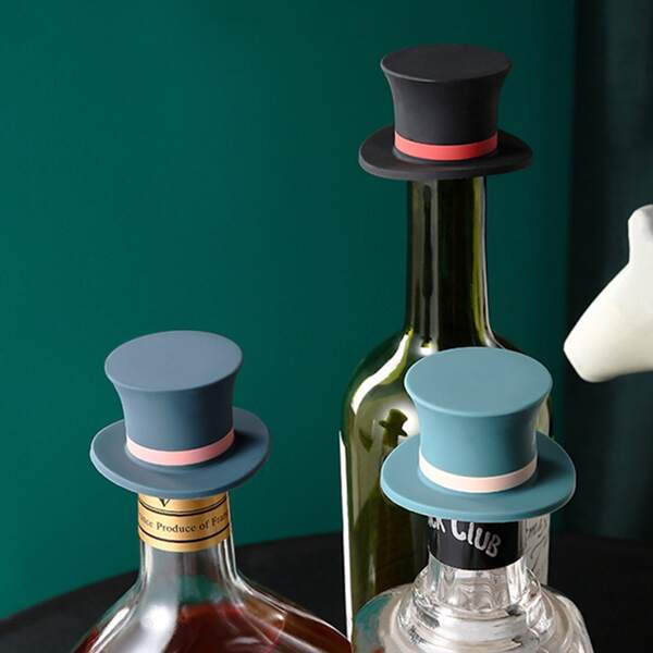 

1pc Random Color Wine Stopper, Multicolor