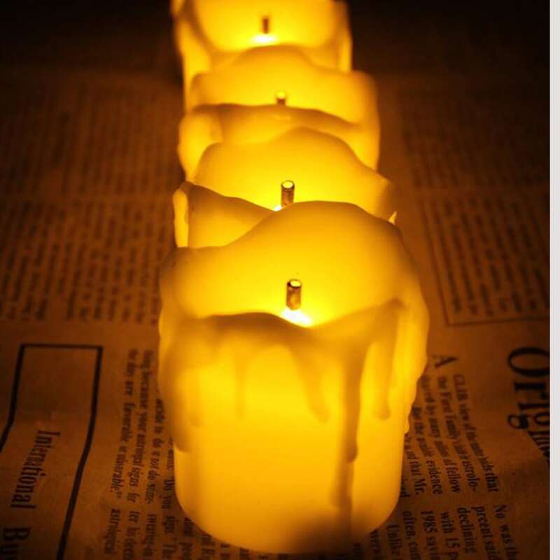 

Candle Shaped Light 12pcs, Yellow