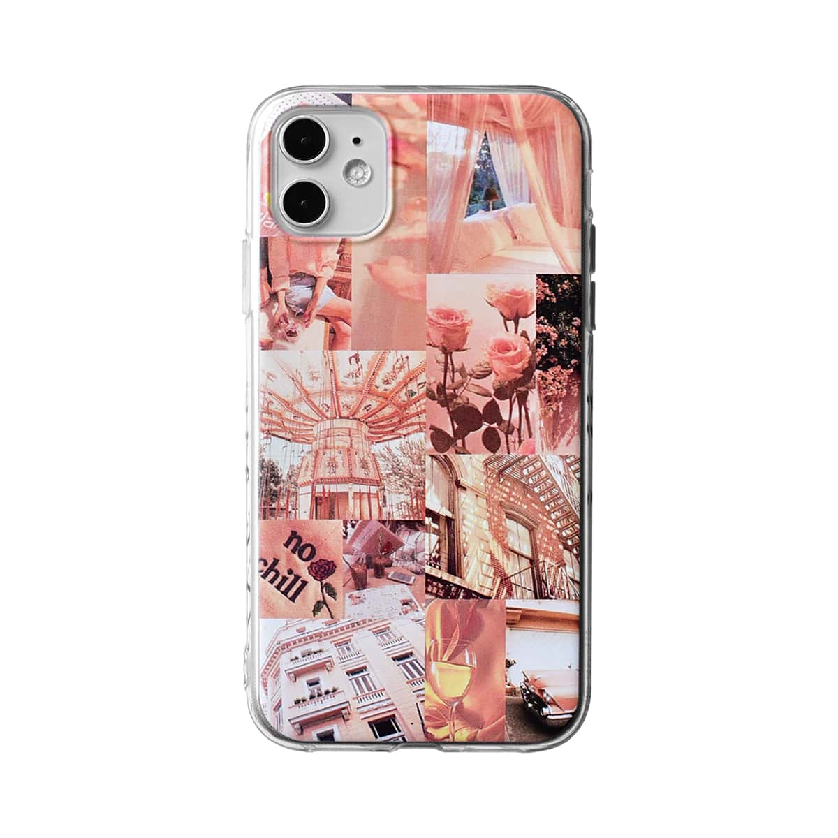 

Aesthetic Collage iPhone Case, Multicolor