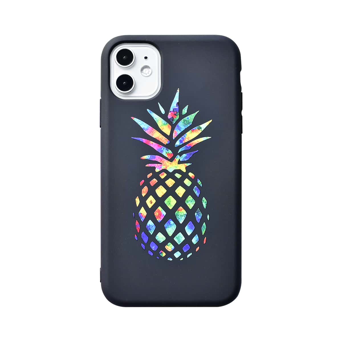 

1pc Pineapple iPhone Case, Multicolor