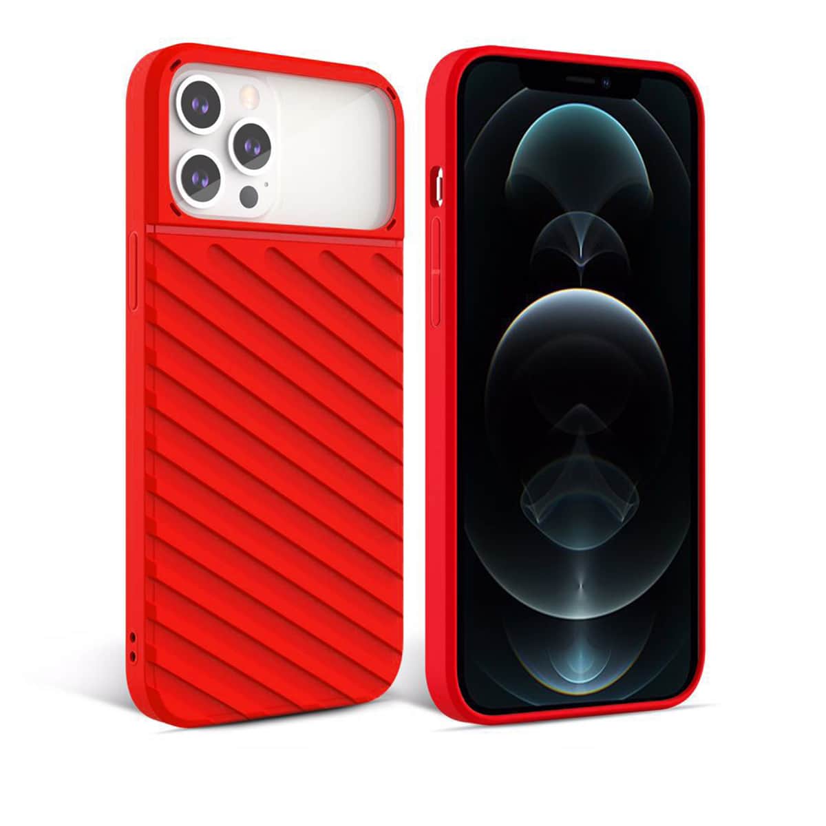 

Anti-slip iPhone Case, Red