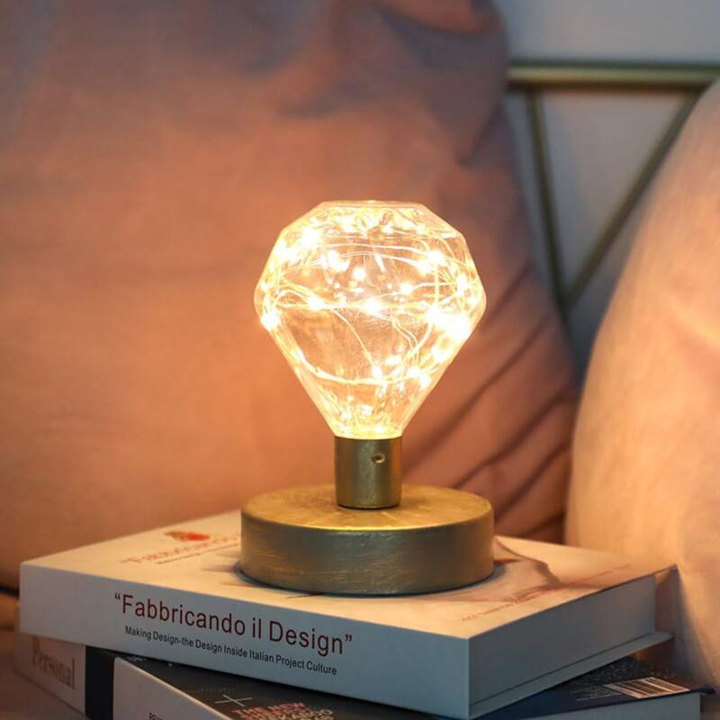 

Diamond Shaped Night Light, Yellow