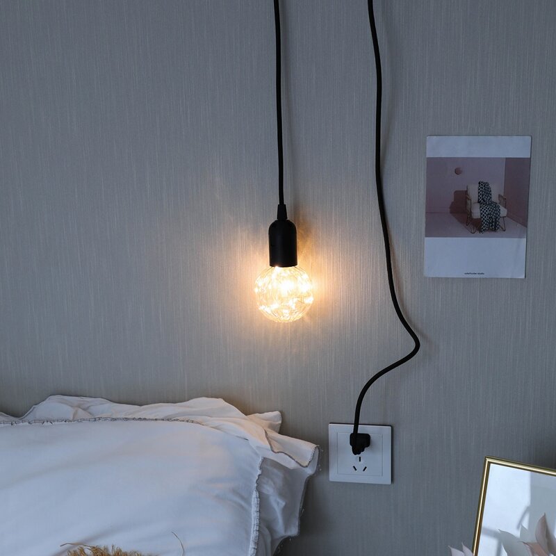 

Copper Ball Bulb Wall Lamp, Yellow