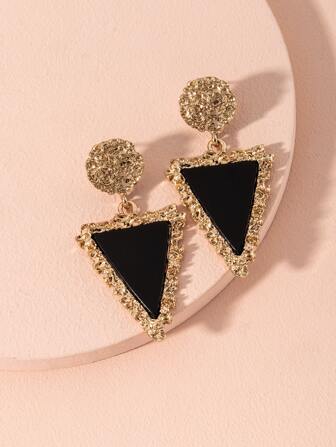 أقراط قطرة سحرية هندسية