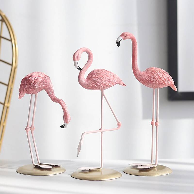 

1pc Flamingo Decorative Object, Pink