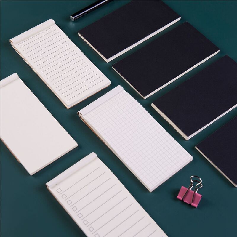 

1pc Random Color Note Pad, Black
