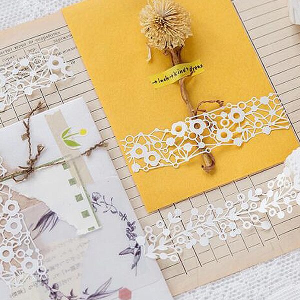 

1roll Flower Design Random Decorative Tape, Multicolor