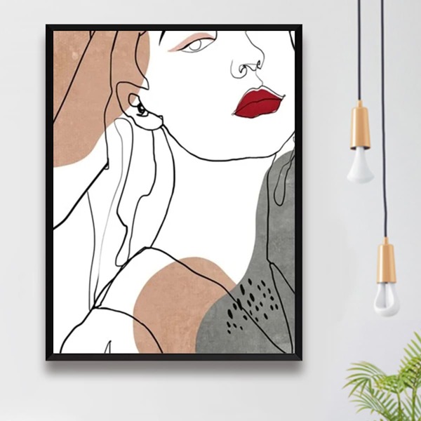 

Figure Graphic DIY Diamond Painting Without Frame, Multicolor