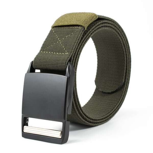 

Men Simple Tape Belt, Army green