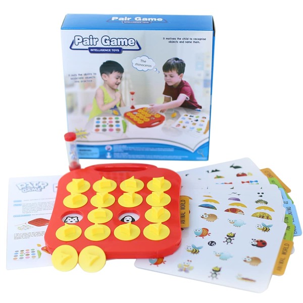 

Игра на соответствие детской памяти, Многоцветный