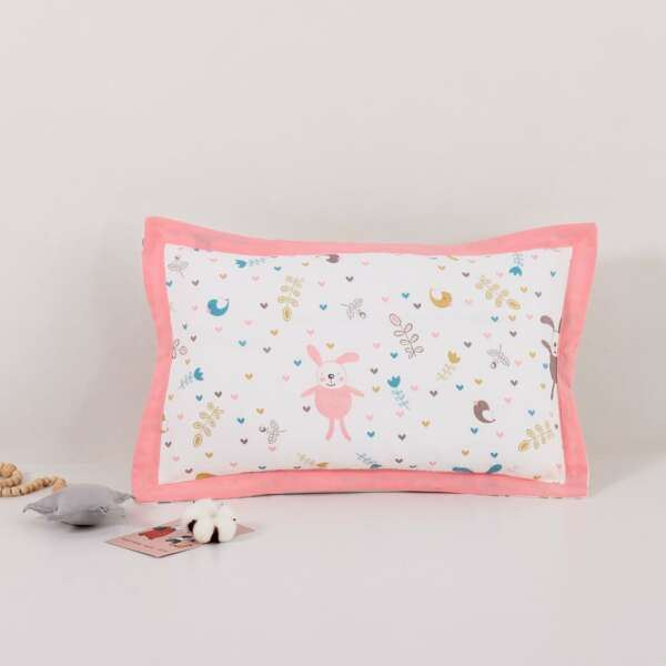 

Kids Cartoon Graphic Pillowcase Without Filler, Multicolor