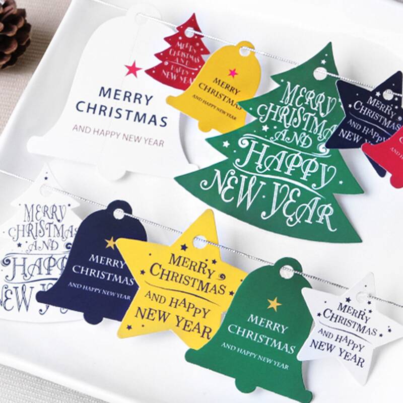 

1pack Christmas Decorative Card, Multicolor