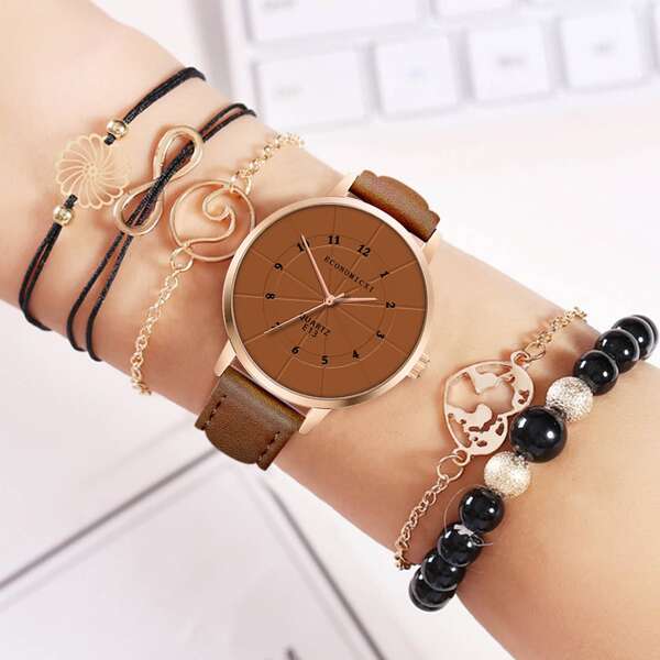 

1pc Pointer Watch & 5pcs Bracelet