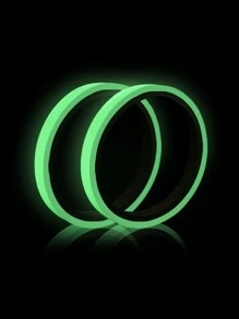 1 rouleau Sticker plinthe lumineux - Vert - Voir 1