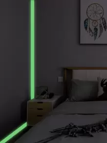 1 rouleau Sticker plinthe lumineux - Vert - Voir 4
