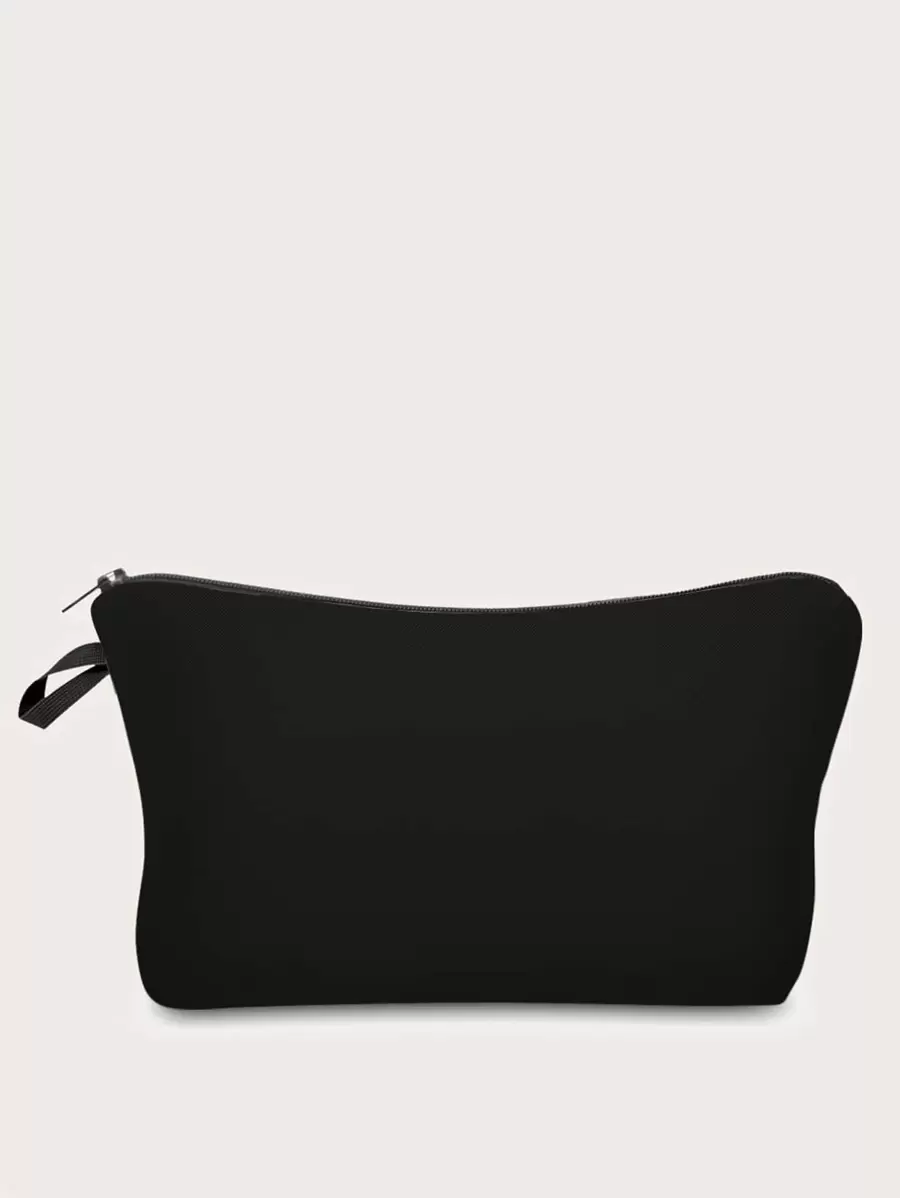 Solid Makeup Bag SHEIN USA