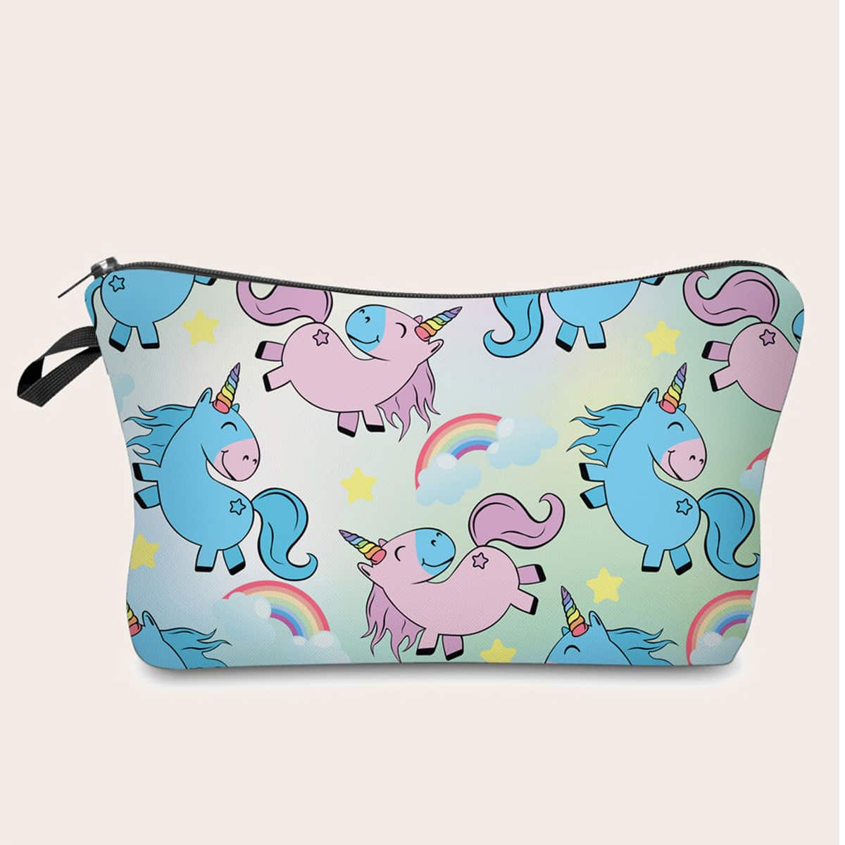

Cartoon Graphic Makeup Bag, Multicolor