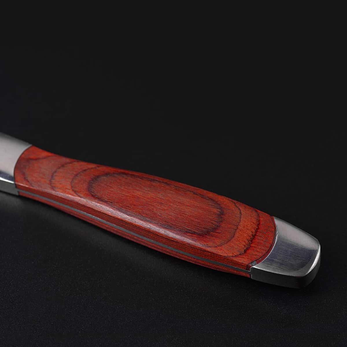 

1pc Wood Handle Pedicure Tool, Multicolor