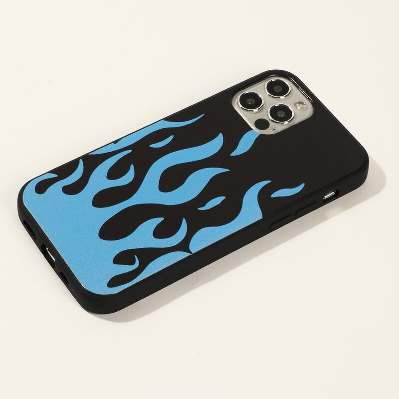 

Flame Pattern iPhone Case, Multicolor