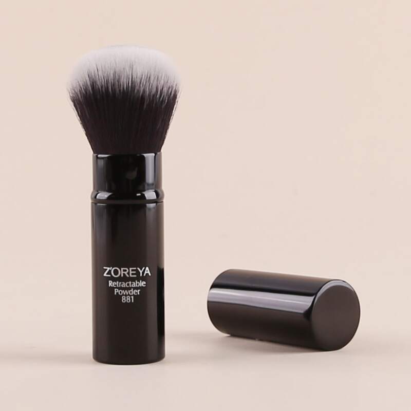 

1pc Flexible Powder Brush, Black