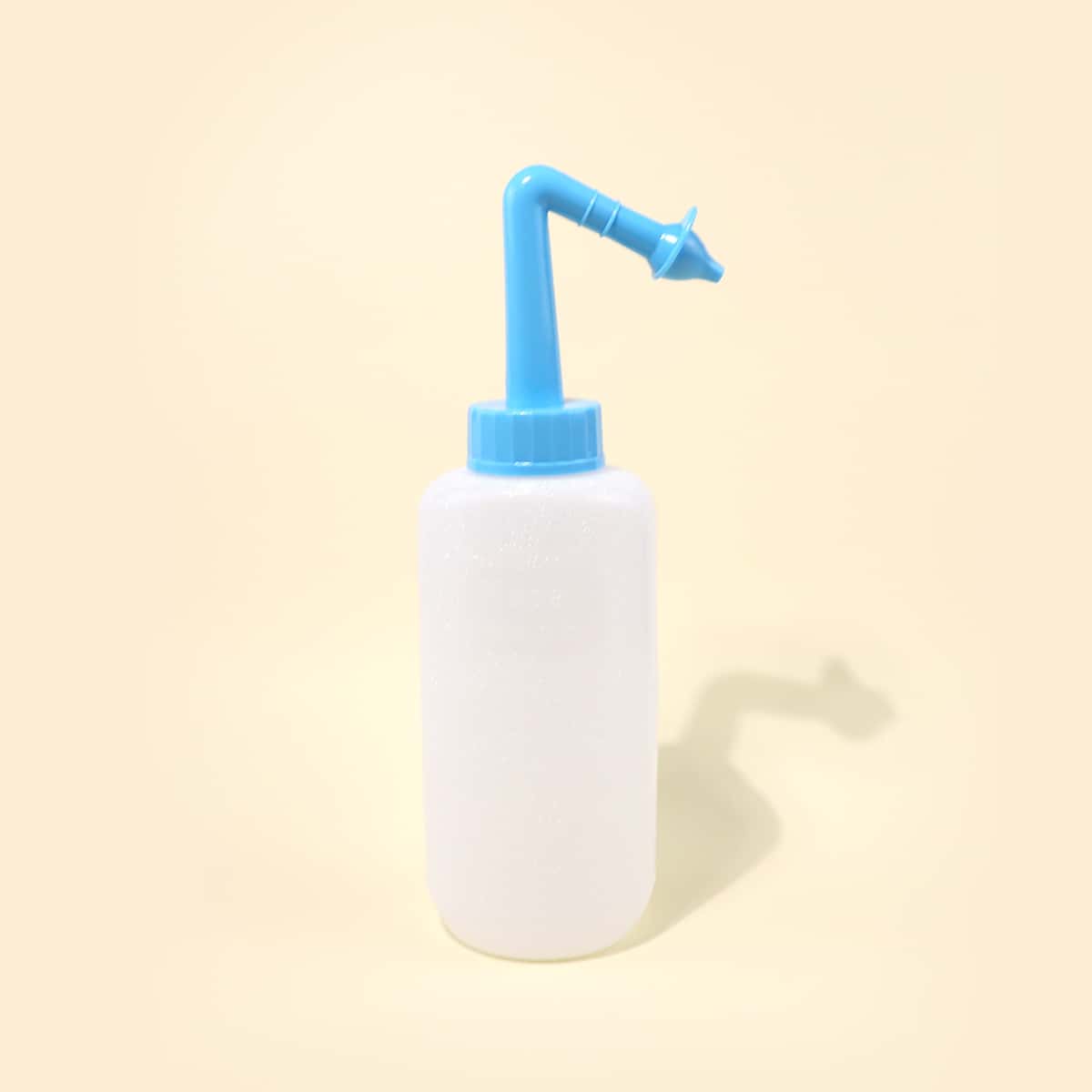 

1pc 300ml Nasal Irrigator With 2pcs Sprinkler, Blue and white