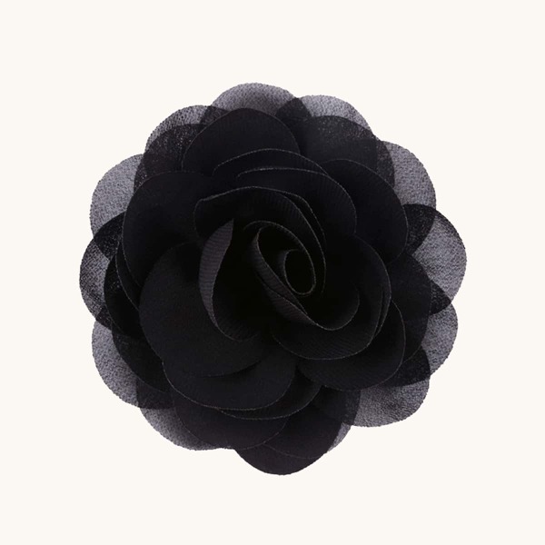 

Flower Decor Stand-Out Phone Holder, Black