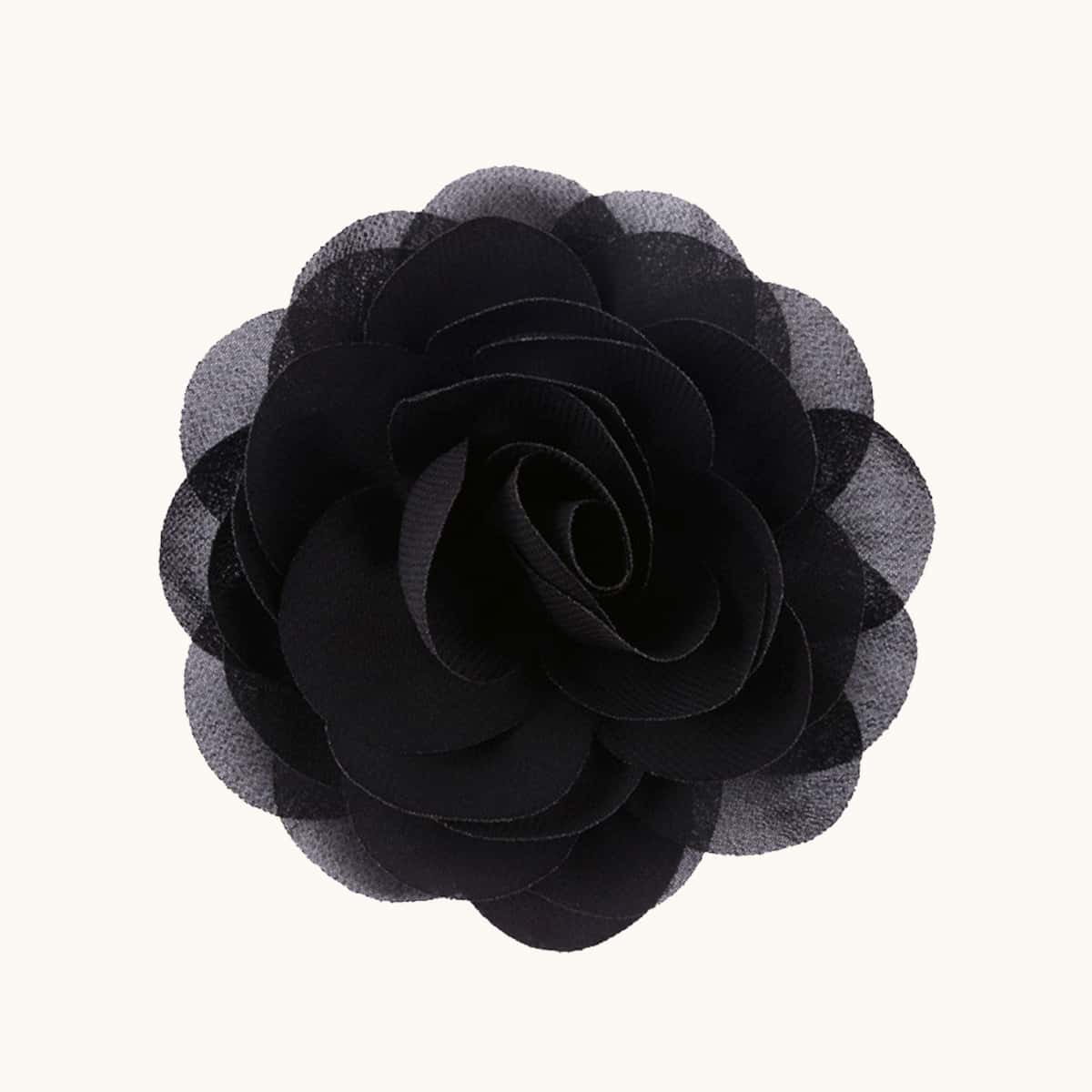 

Flower Decor Stand-Out Phone Holder, Black