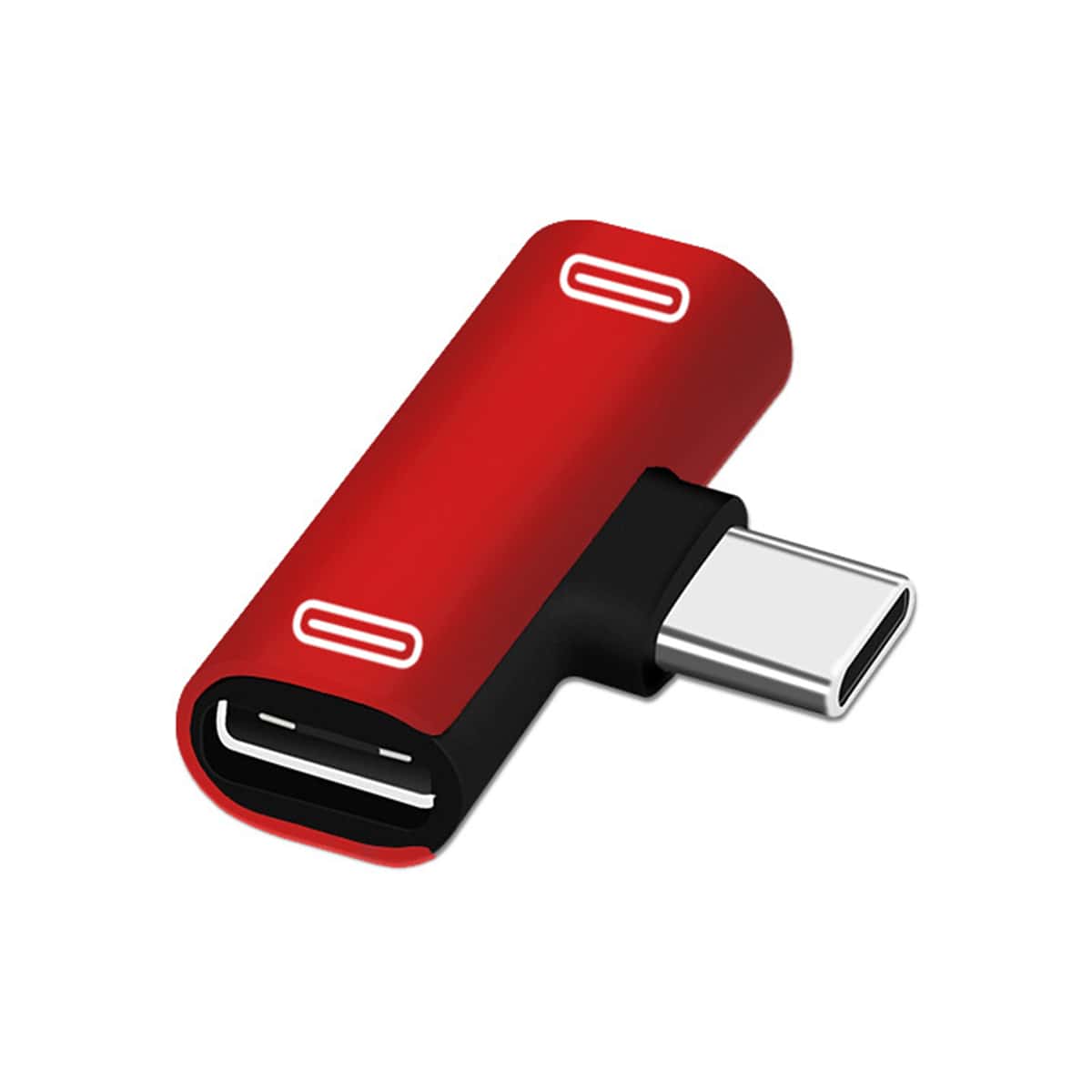 

Type-C Charger Adapter Converter, Red