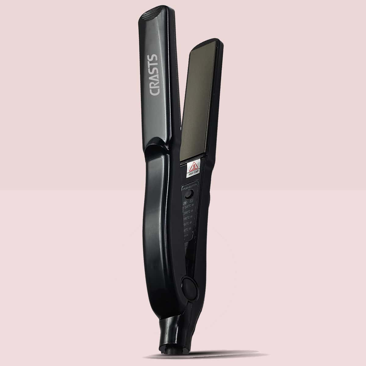 

1pc US Plug Hair Straightener, Black