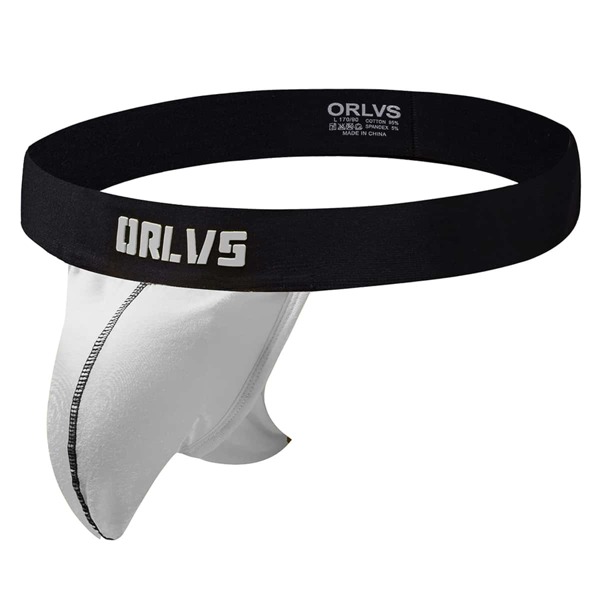 

Men Letter Tape Brief, White