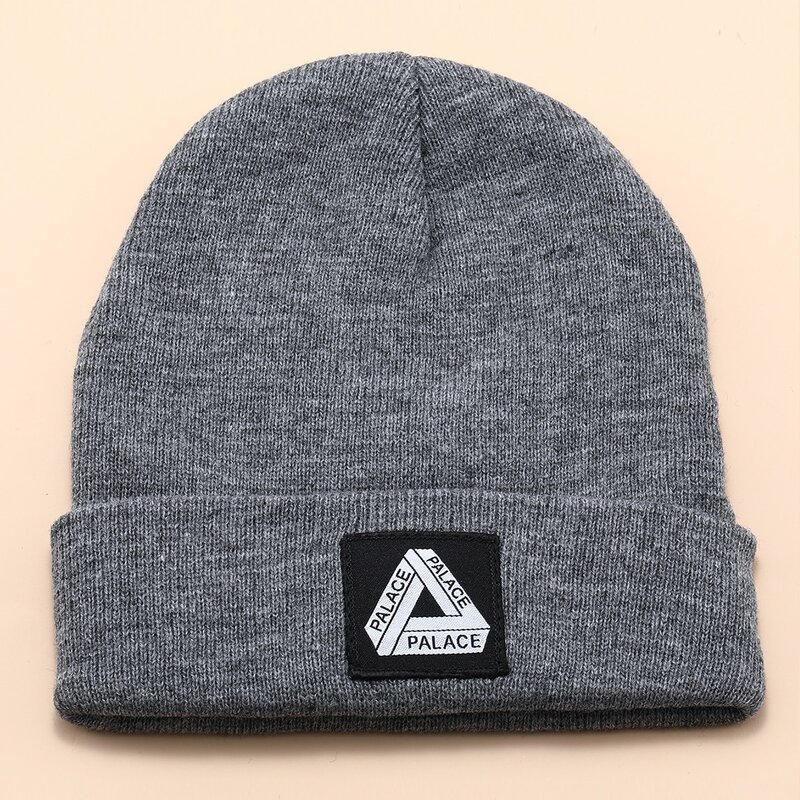 

Letter Knit Beanie, Dark grey