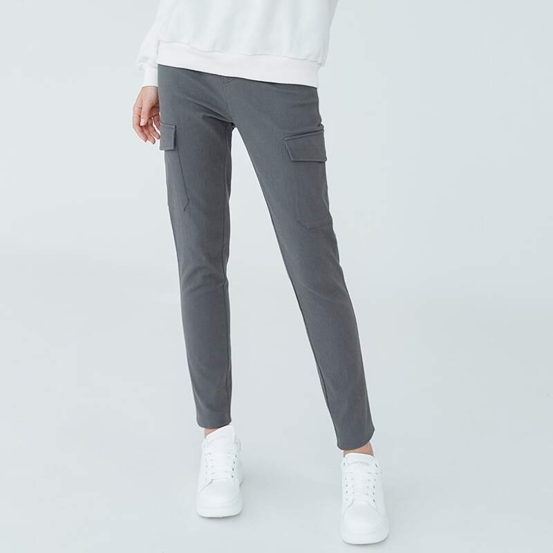 

Flap Pocket Side Cargo Pants, Grey