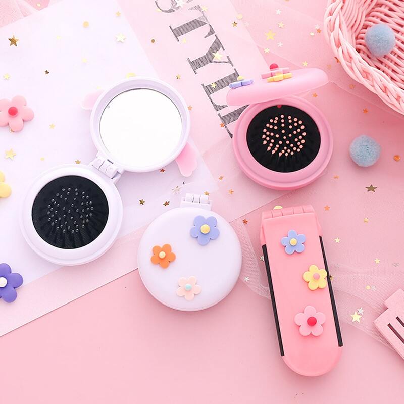 

Random 1pc Folding Airbag Bangs Comb, Multicolor