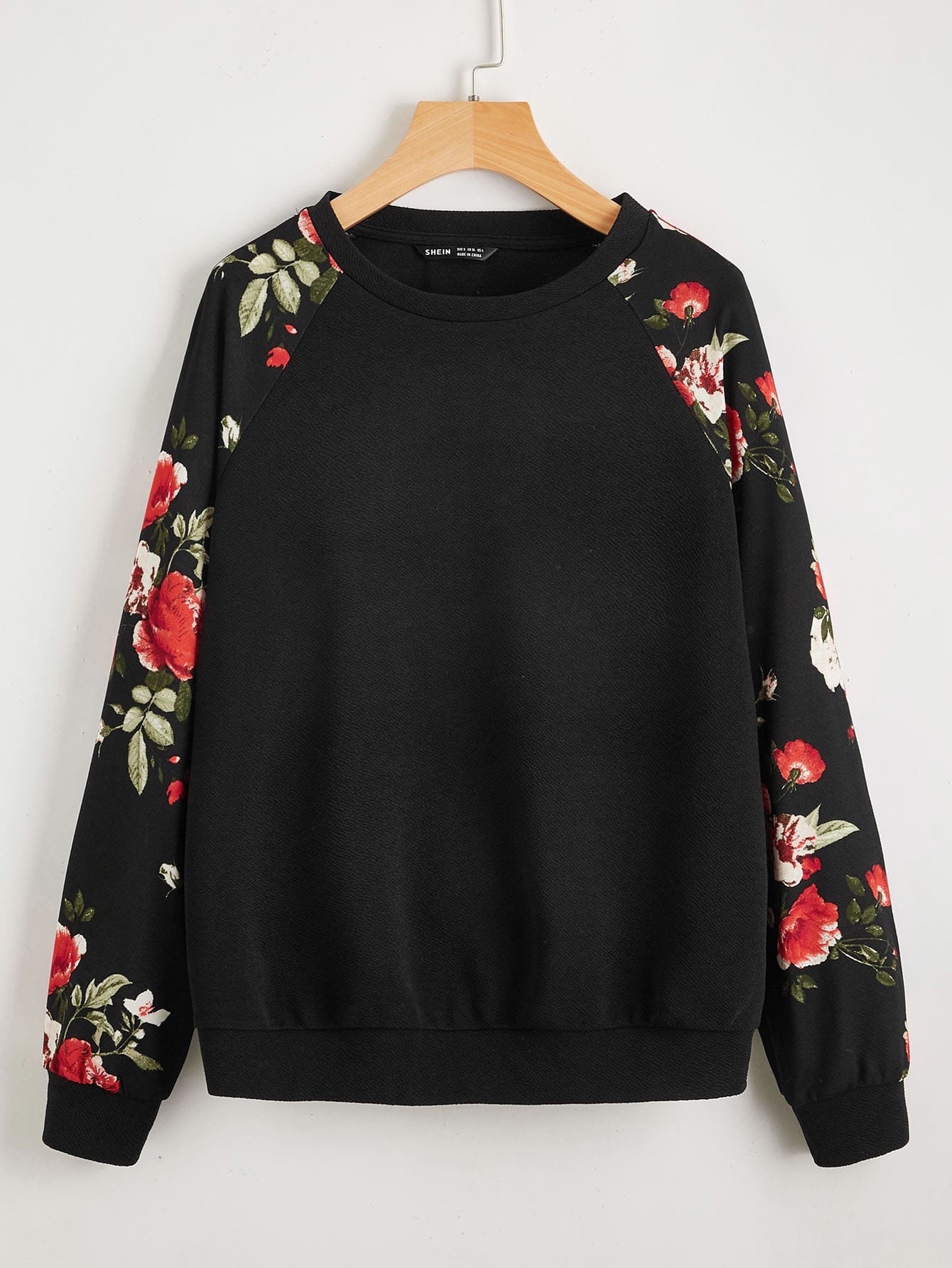 SHEIN Sudaderas - Negro - Ver 1