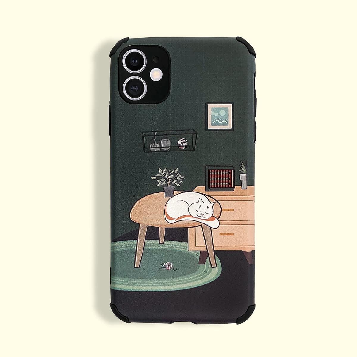 

Cartoon Graphic iPhone Case, Multicolor