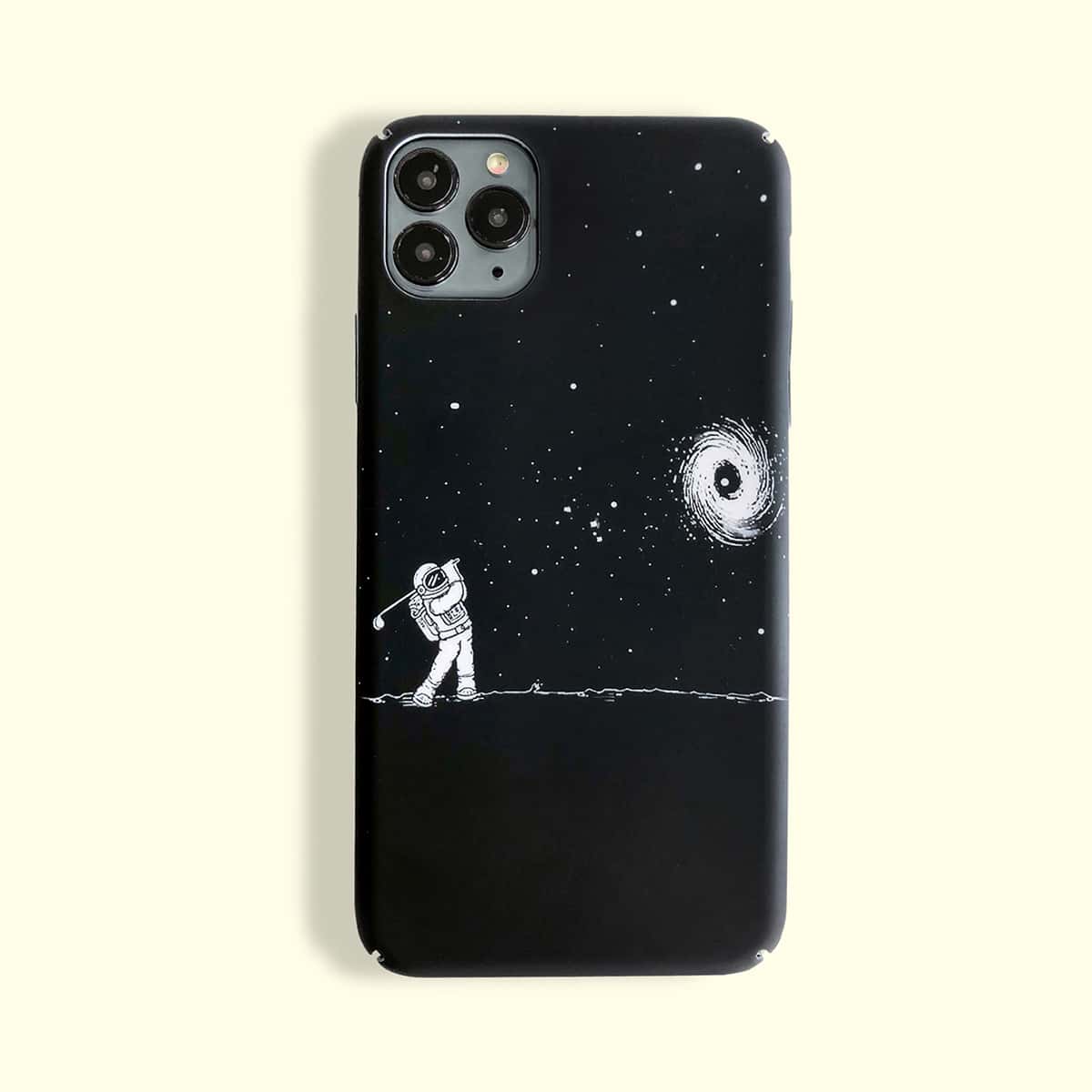 

Astronaut iPhone Case, Black