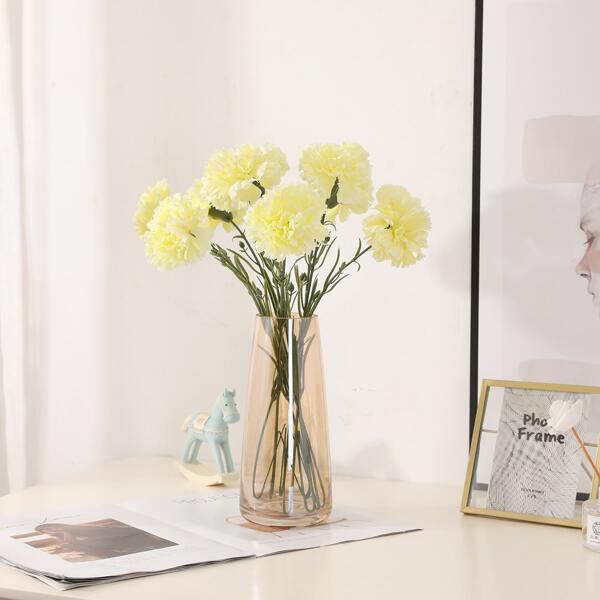 

5branches Artificial Carnation, Yellow