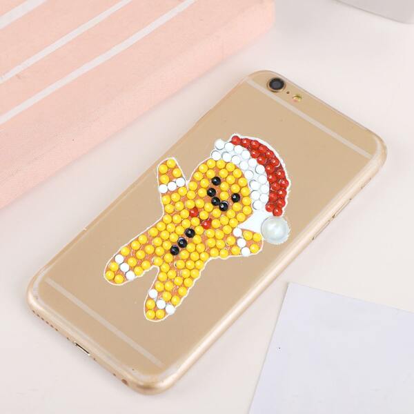 

Christmas Cartoon DIY Drill Painting Sticker Set, Multicolor