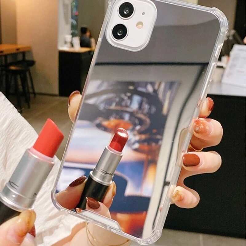 

Mirror iPhone Case, Silver