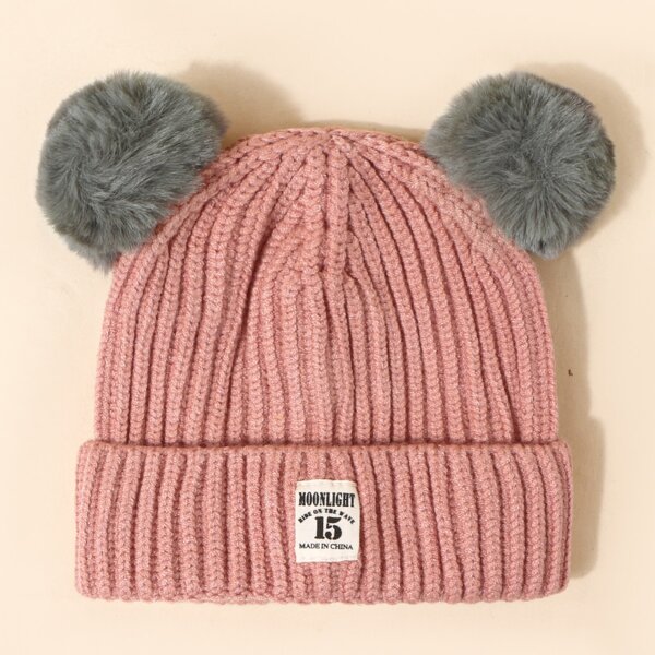 

Baby Pom Pom Beanie, Pink