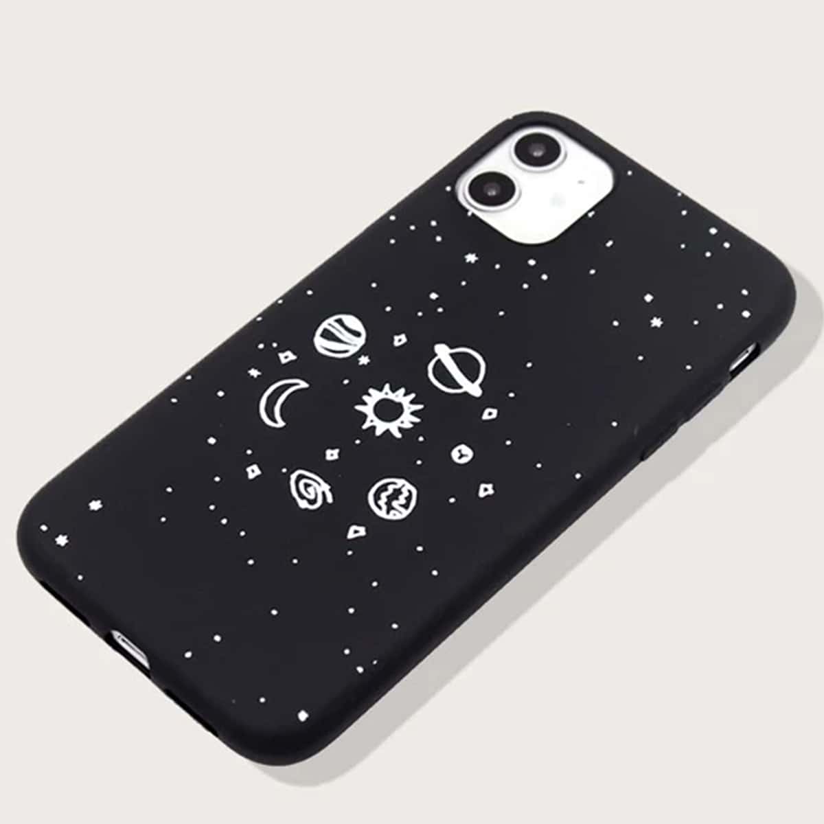 

Galaxy iPhone Case, Black